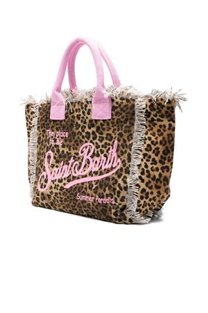 leopard-print tote bag SAINT BARTH KIDS | COL000102591L
